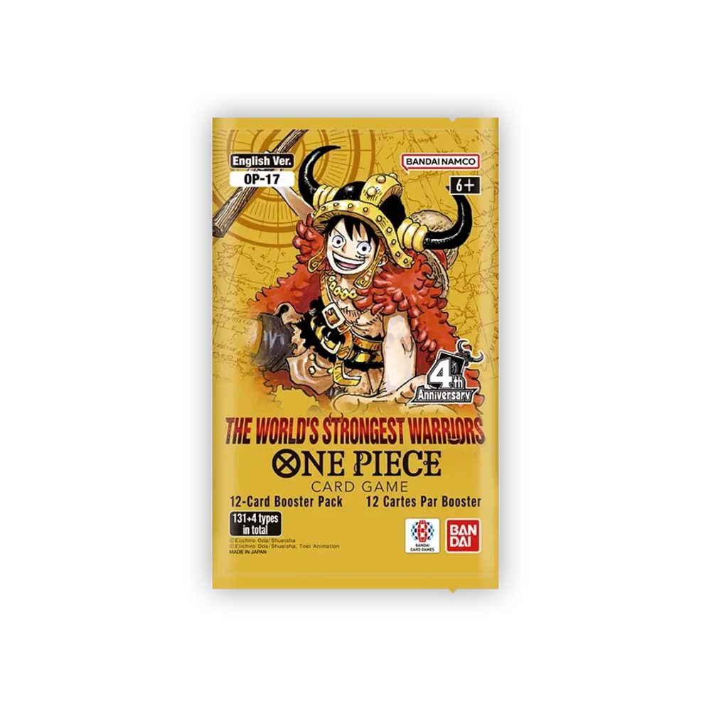 One Piece Card Game: [OP17] The World's Strongest Warriors Booster Pack